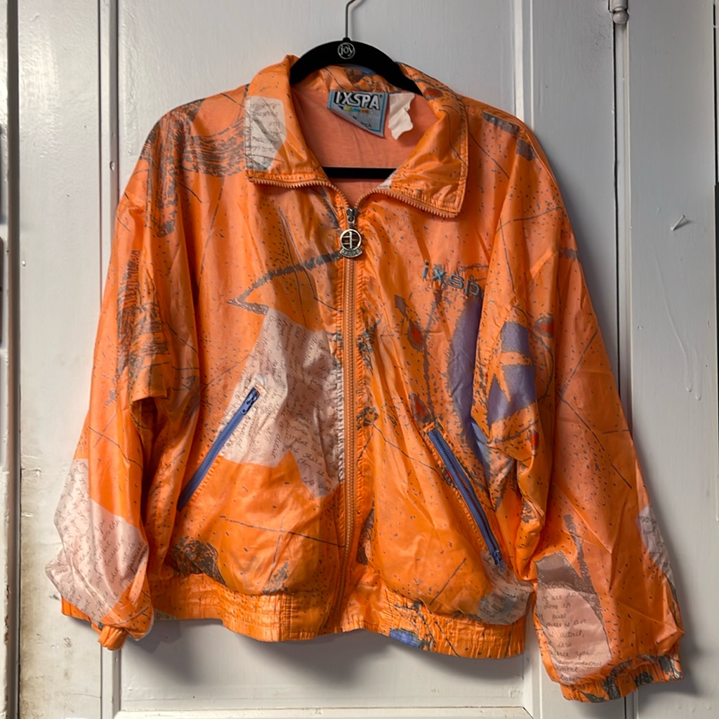 Orange Workout Jacket